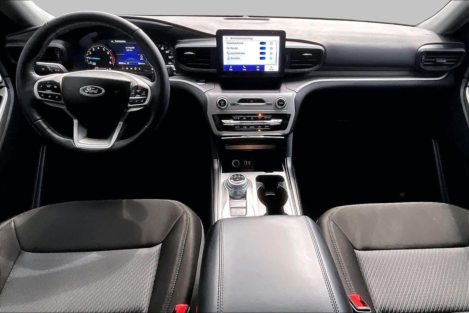 Used 2023 Stone Blue Metallic Ford XLT image 14