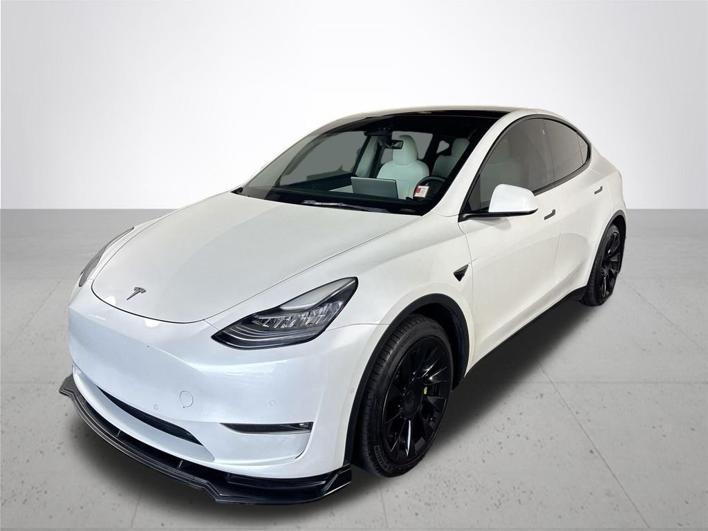 Used 2021 Tesla Model Y Long Range with VIN 5YJYGAEE3MF193213 for sale in Gladstone, OR
