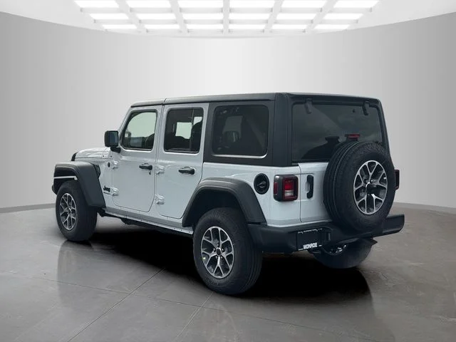 New 2026 Bright White Clear-Coat Exterior Paint Jeep Sport S image 5