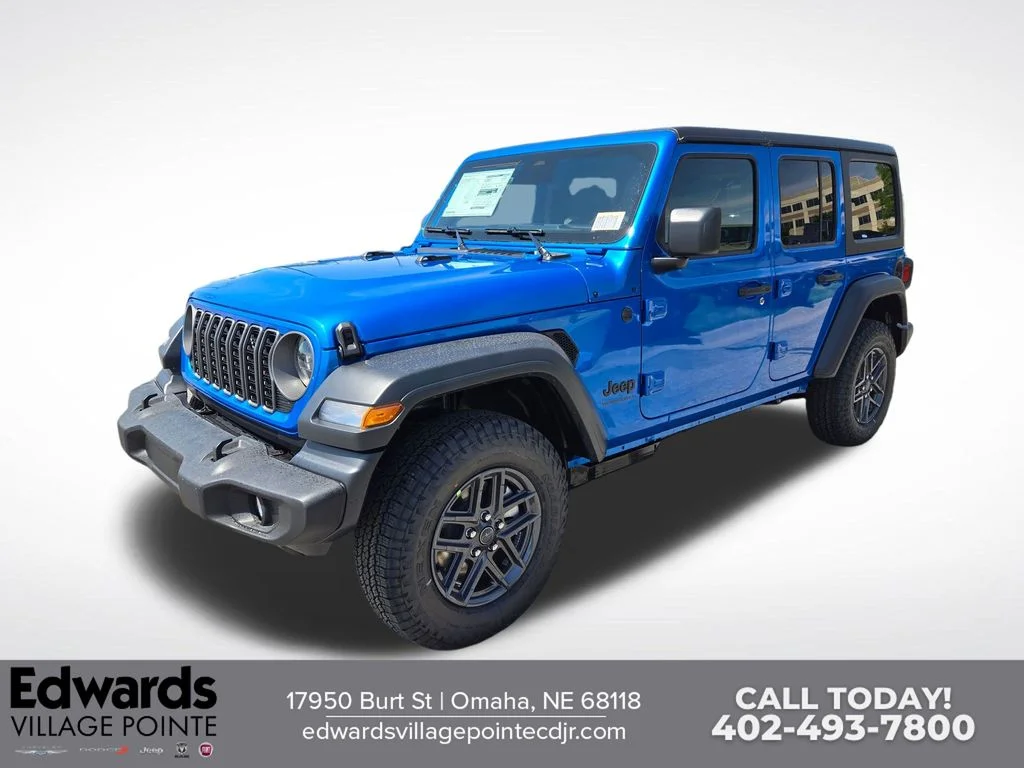 New 2026 Hydro Blue Pearl-Coat Exterior Paint Jeep Sport S image 7