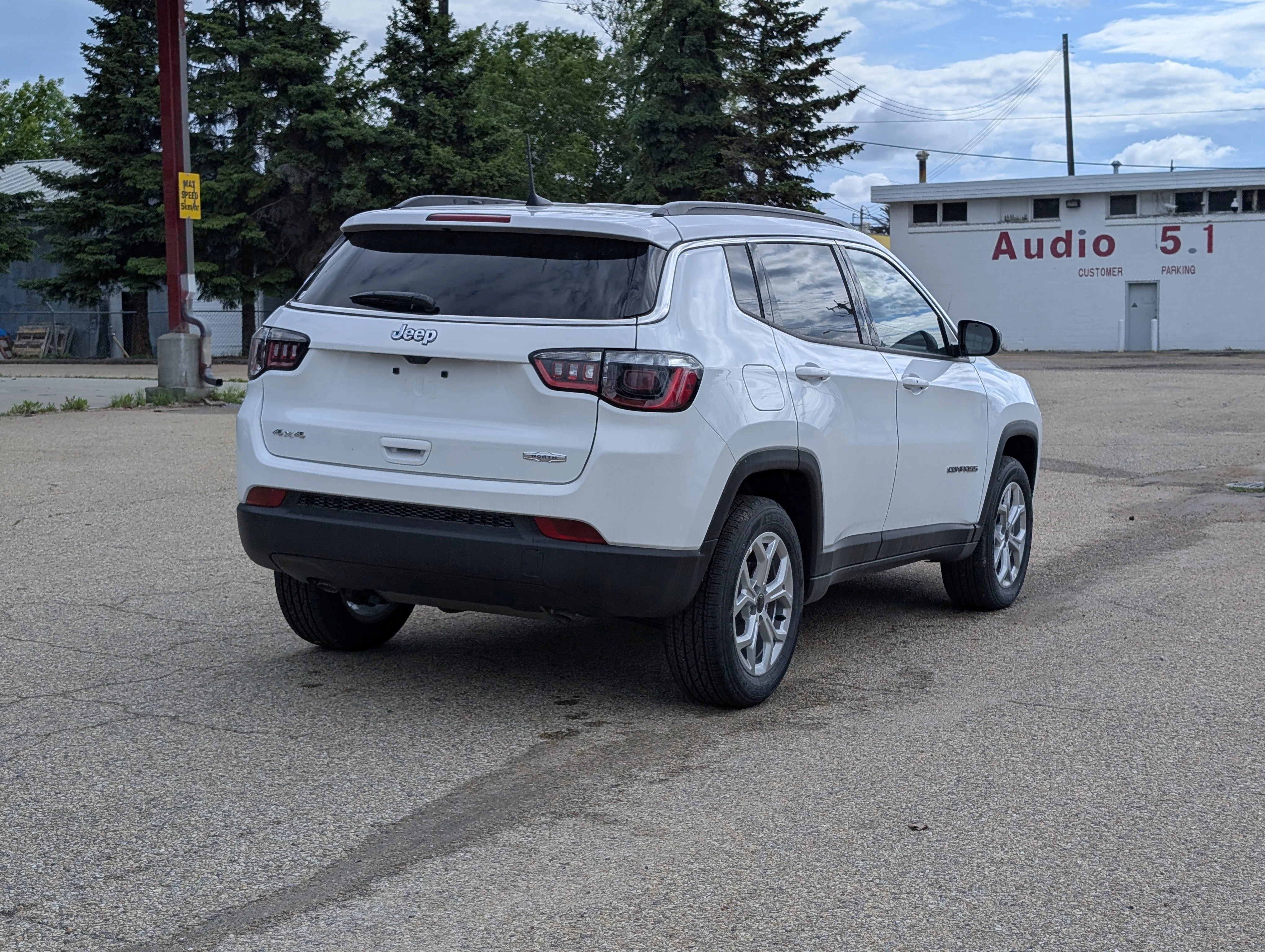 New 2026 Bright White Jeep North image 7