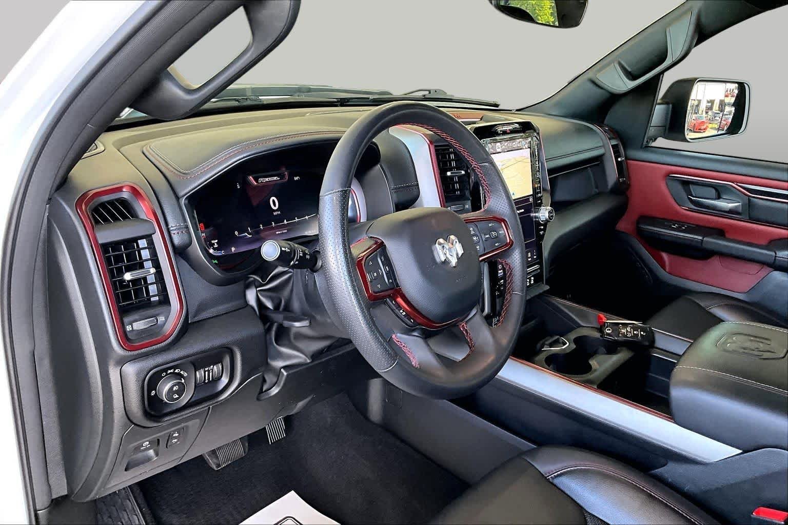 Used 2025 Bright White Clearcoat Ram Rebel image 16
