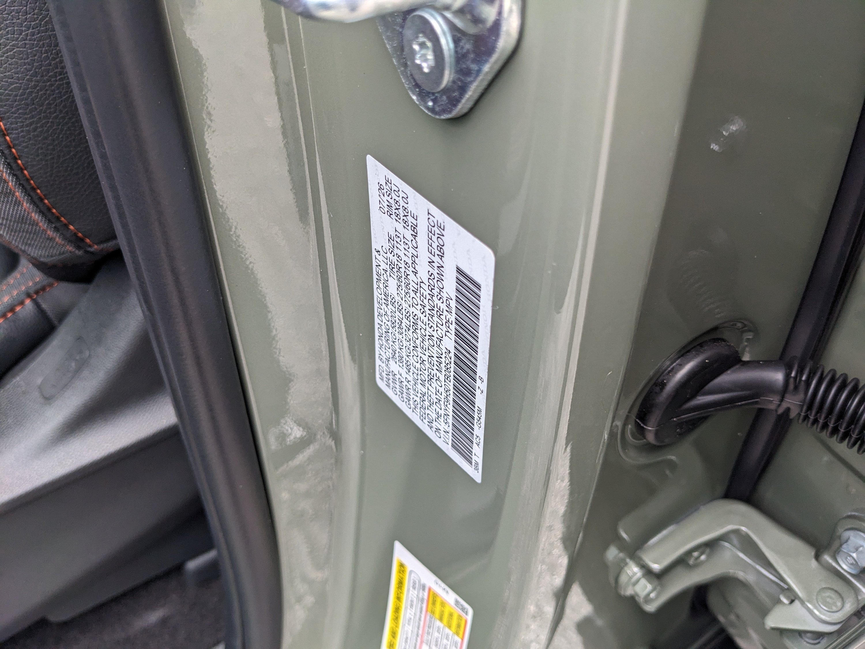 New 2026 Ash Green Metallic Honda TrailSport image 40