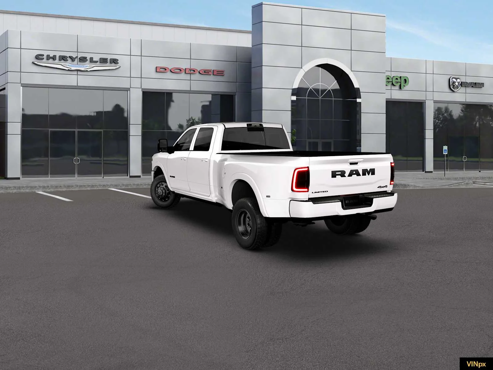 New 2026 Bright White Clear-Coat Exterior Paint RAM Limited image 5