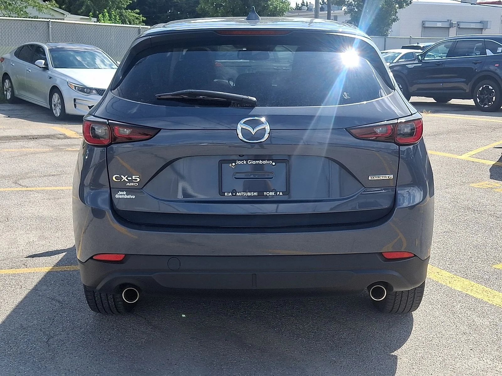 Used 2024 Gray Mazda 2.5 S Carbon Edition image 3