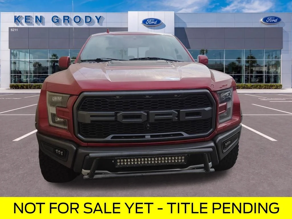 Used 2019 Red Ford Raptor image 1