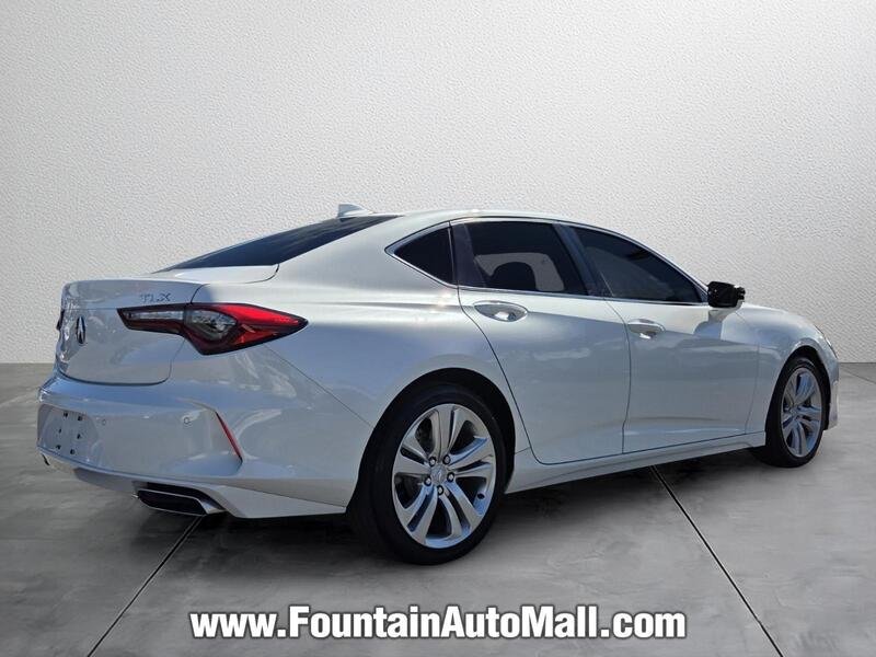 Used 2023 Platinum White Pearl Acura TECH image 4