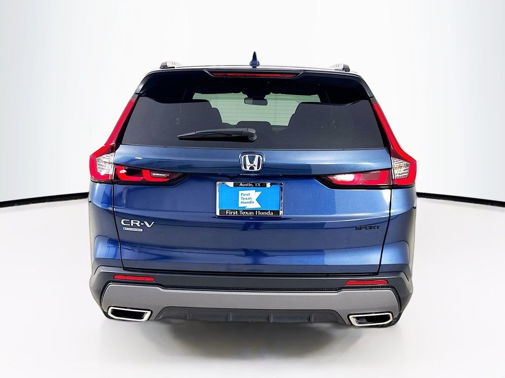 Certified Used 2025 Blue Honda Sport image 6