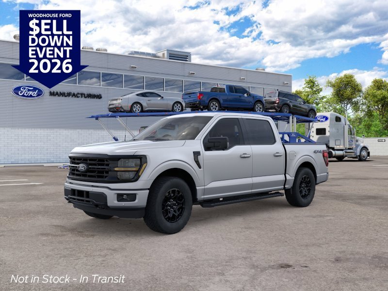 New 2026 Iconic Silver Metallic Ford XLT image 1