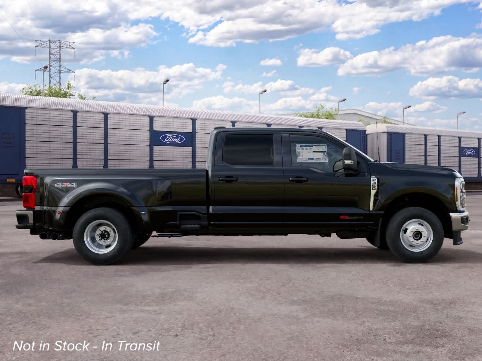 New 2027 Agate Black Metallic Ford F-350 DRW Pickup XLT image 4