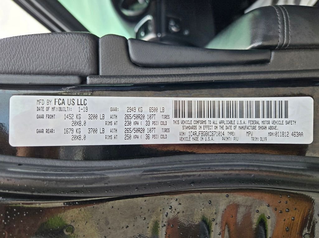 Used 2019 Black Jeep Limited image 34