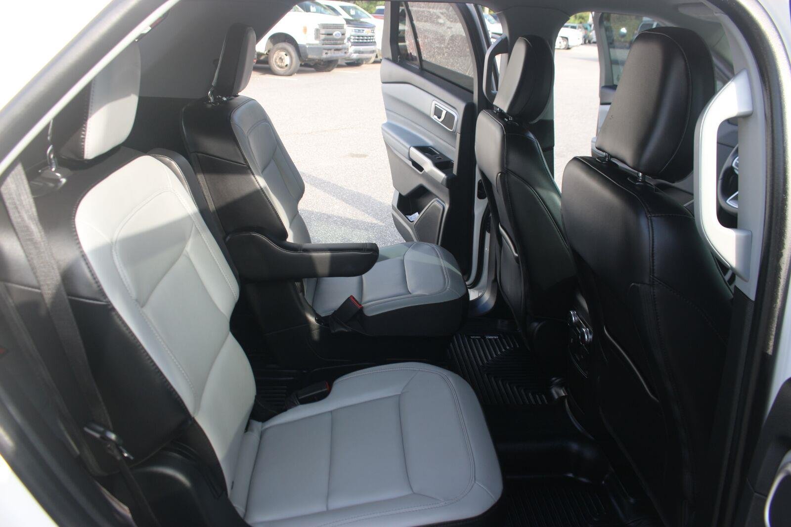 Used 2021 Star White Metallic Tri-Coat Ford XLT image 35