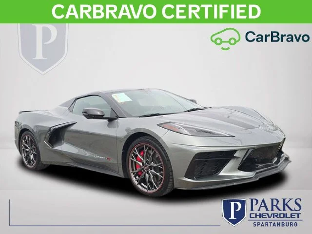 Certified Used 2023 HYPERSONIC GRAY METALLIC Chevrolet 3LT image 1