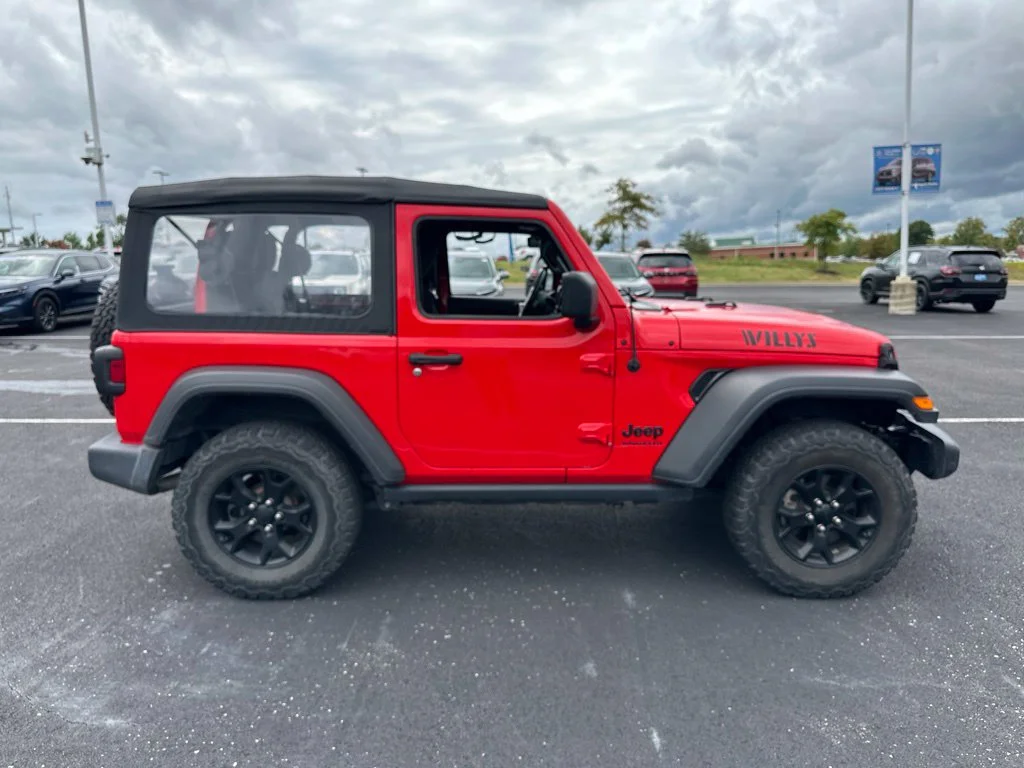 Used 2021 Red Jeep Willys image 7