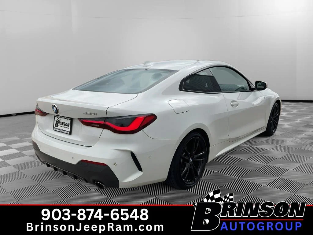 Used 2021 Alpine White BMW 430i image 7