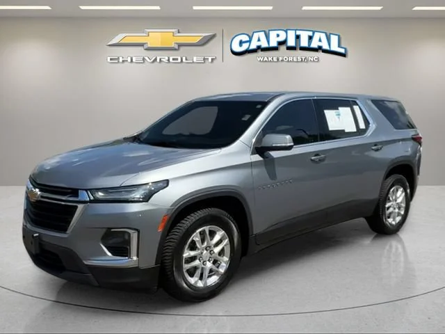 Used 2023 STERLING GRAY METALLIC Chevrolet LS image 1