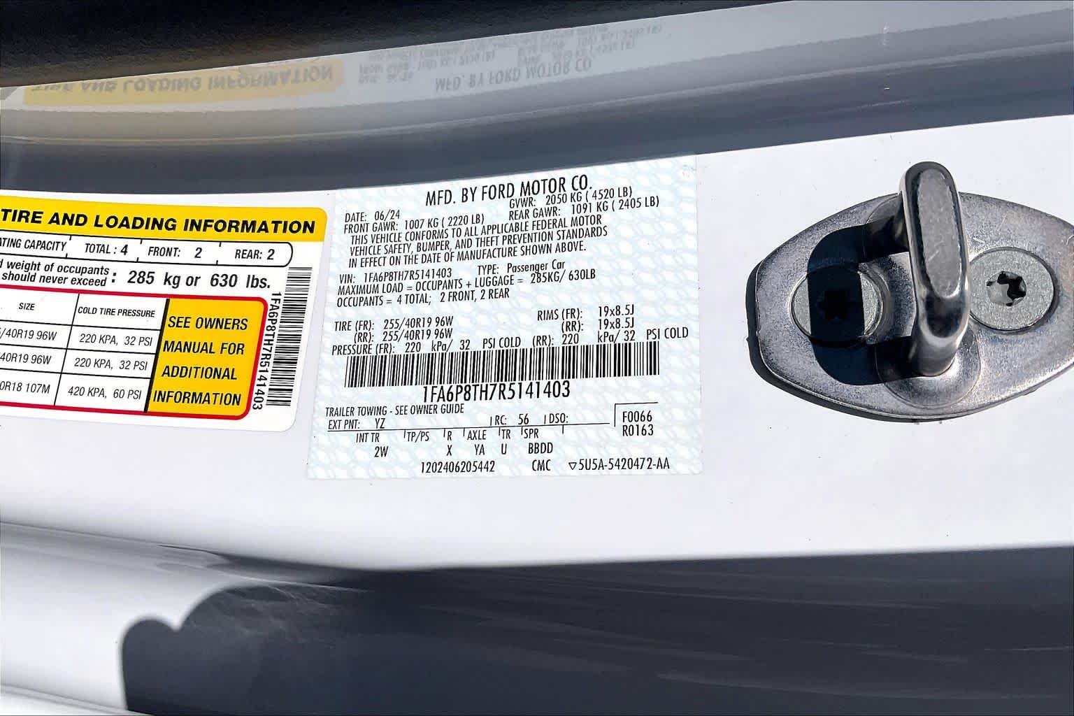 Used 2024 Oxford White Ford EcoBoost image 29