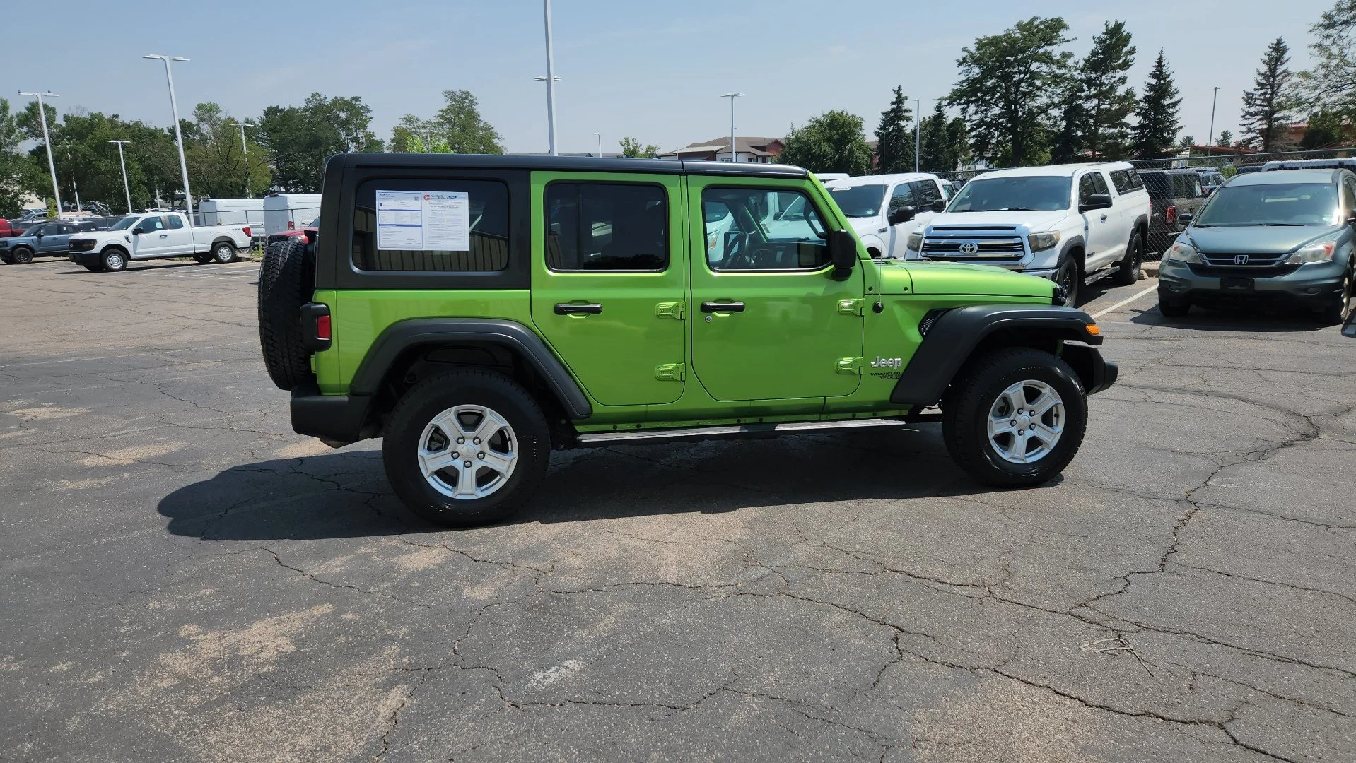 Certified Used 2018 Mojito! Clearcoat Jeep Sport S image 10
