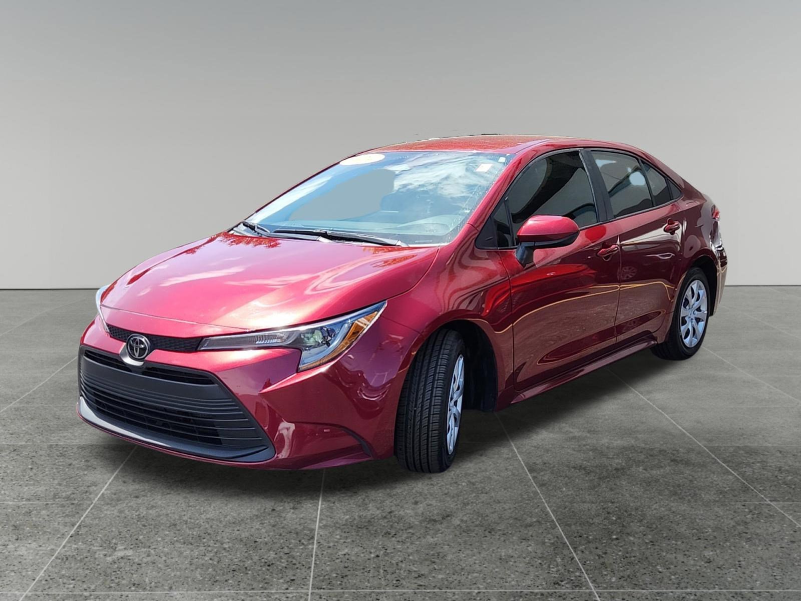 Certified Used 2024 Ruby Flare Pearl Toyota LE image 3