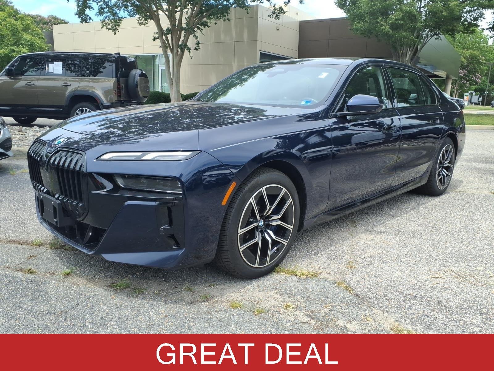 Used 2024 Tanzanite Blue II Metallic BMW 760i xDrive image 1
