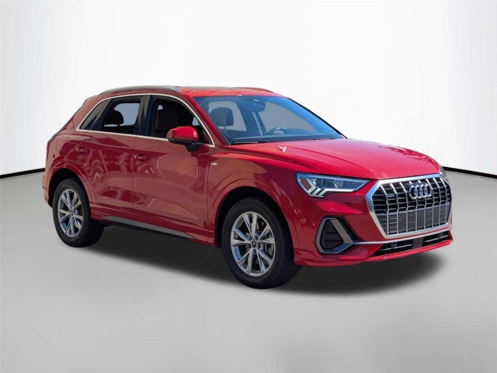 Used 2025 Progressive Red Metallic Audi S line Premium image 3