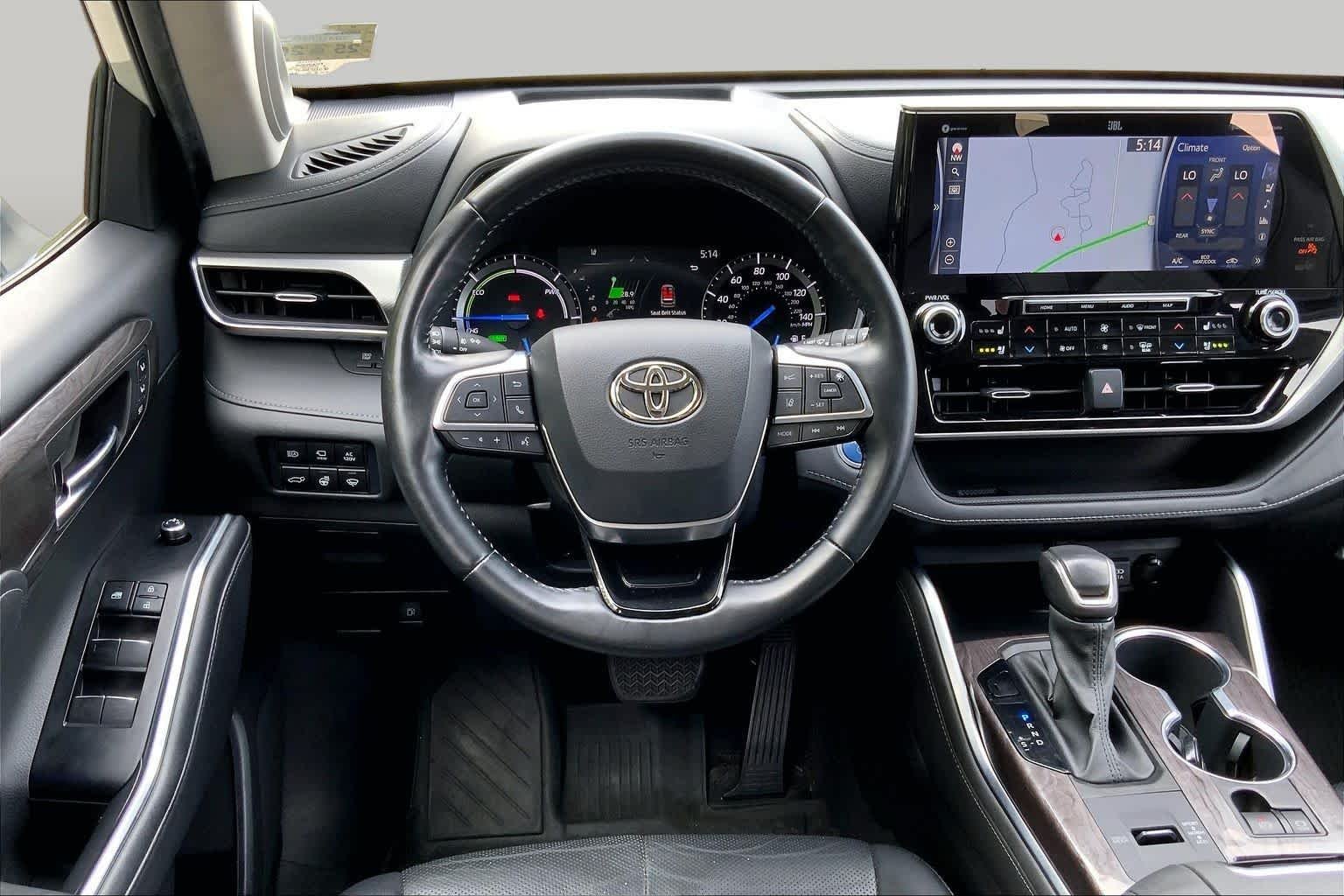 Used 2021 Blizzard Pearl Toyota Hybrid Platinum image 6