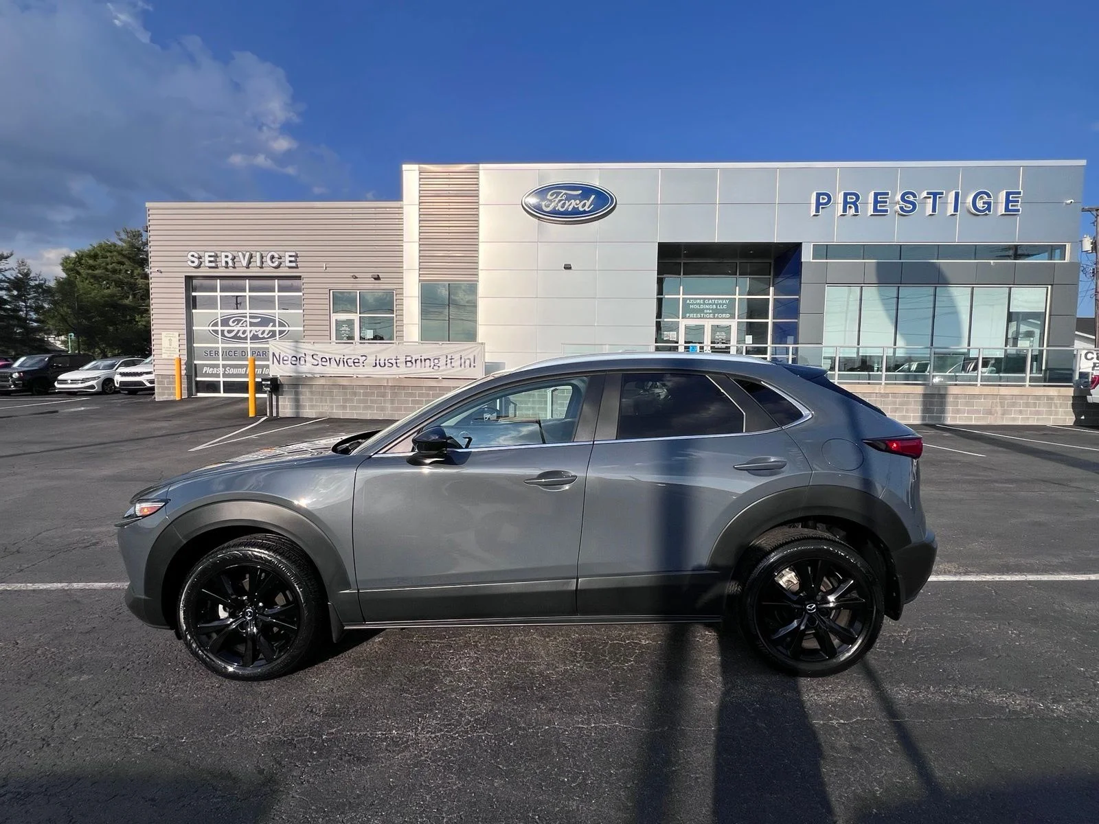 Used 2024 Polymetal Gray Metallic Mazda 2.5 S Carbon Edition image 4
