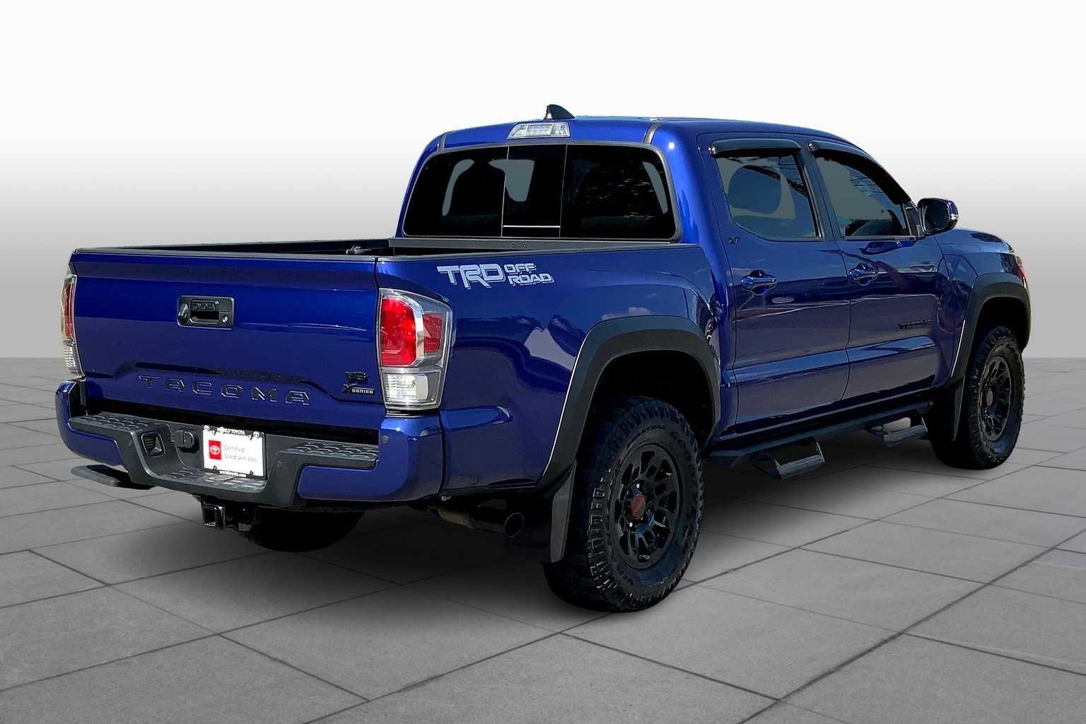 Used 2022 Blue Crush Metallic Toyota TRD Off Road image 12