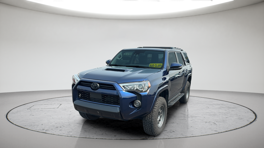 Used 2022 Blue Toyota TRD Off-Road Premium image 1