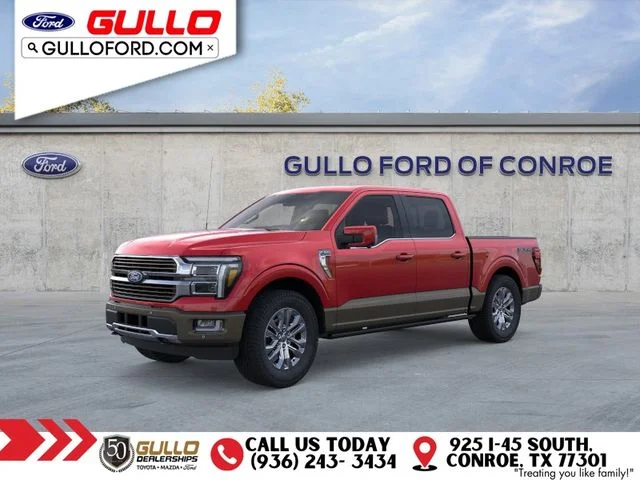 New 2026 Ruby Red Metallic Tinted Clearcoat Ford King Ranch image 1