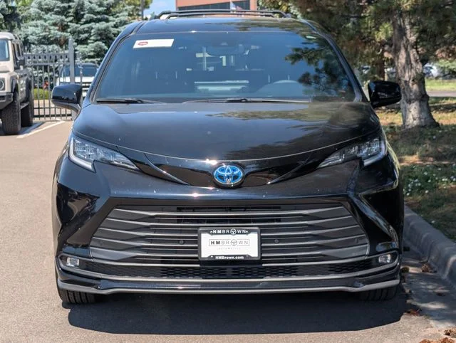 Used 2025 Midnight Black Metallic Toyota Woodland Edition image 6