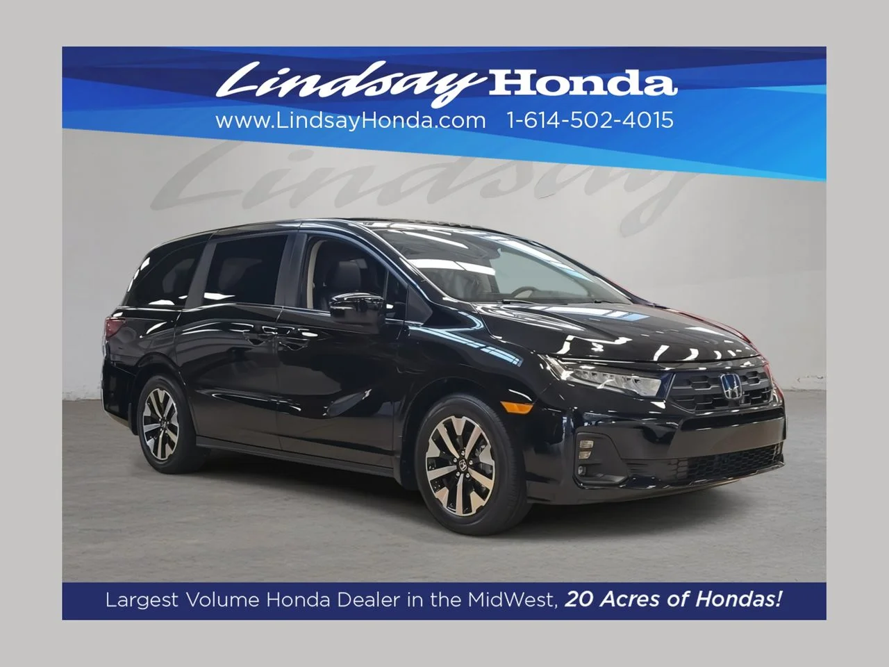 New 2026 Crystal Black Pearl Honda EX-L image 1