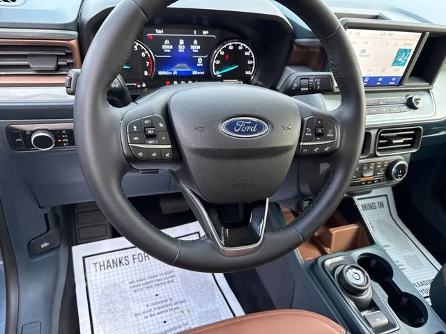 Used 2024 Azure Gray Metallic Ford Lariat image 20