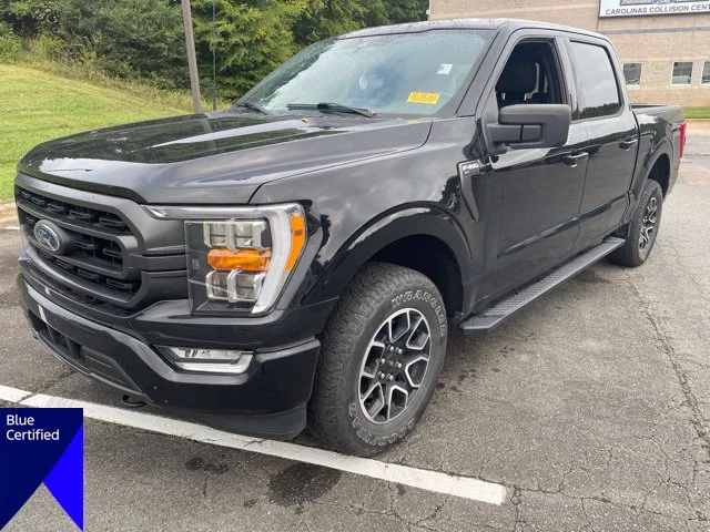 Used 2021 Black Ford XLT image 1