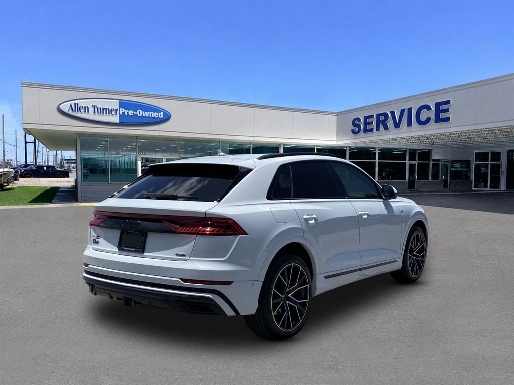Used 2023 Glacier White Audi 55 Prestige image 8