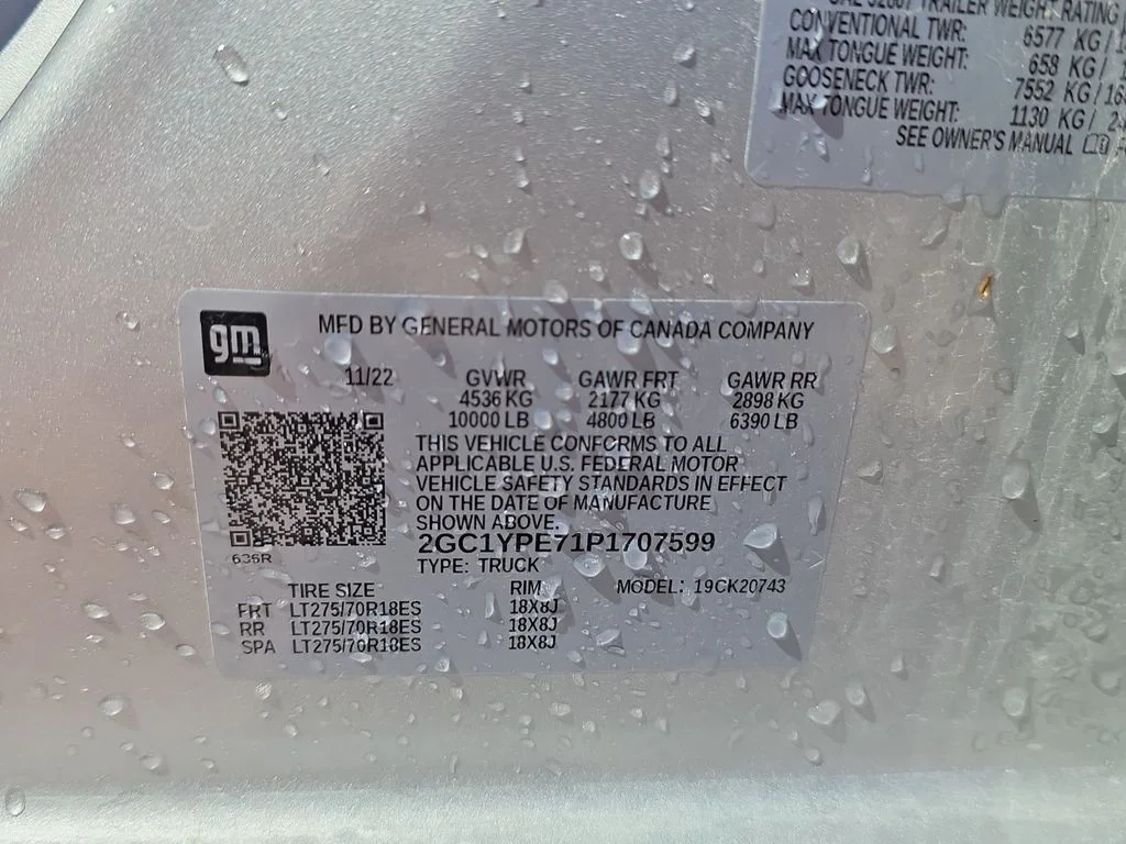 Used 2023 Silver Chevrolet LTZ image 21