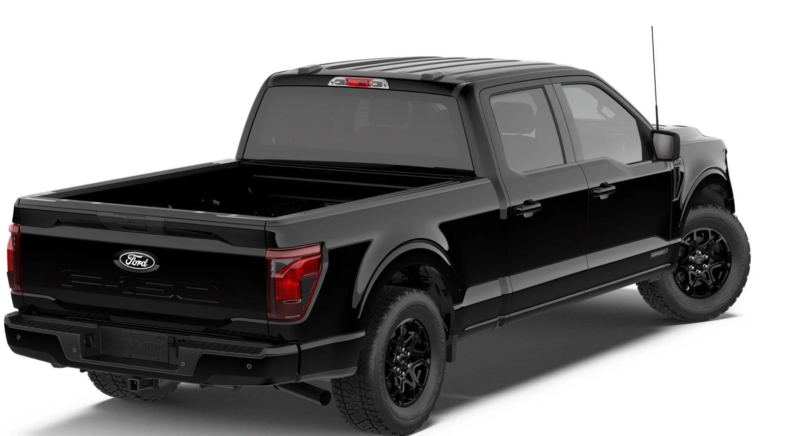 New 2026 Agate Black Metallic FORD XLT image 3