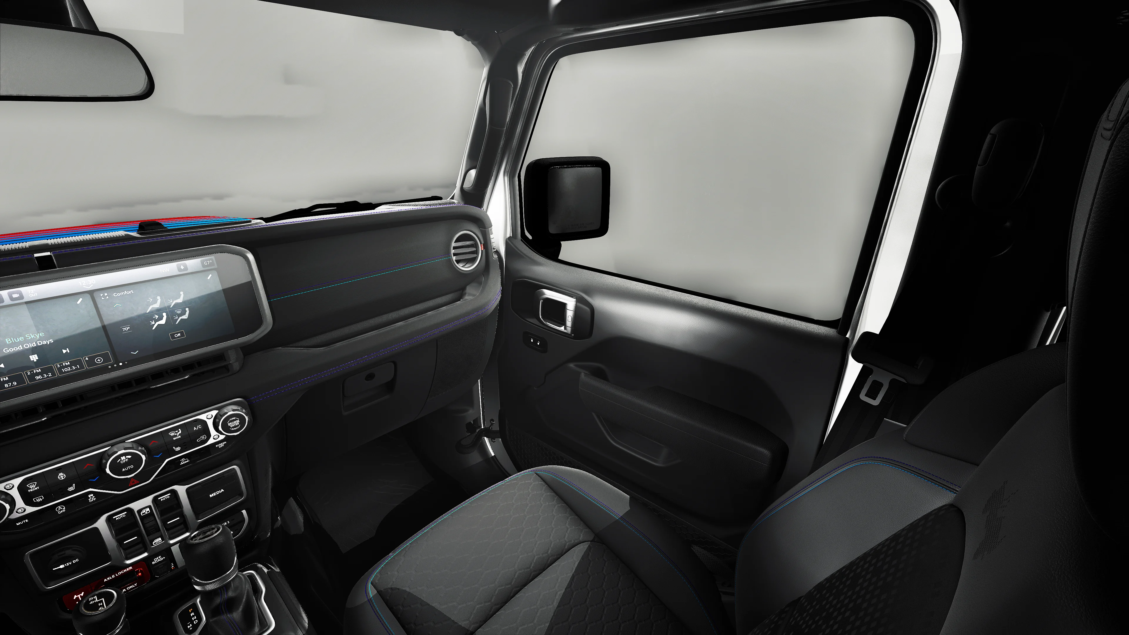 New 2027 Bright White Clear-Coat Paint Jeep  image 19