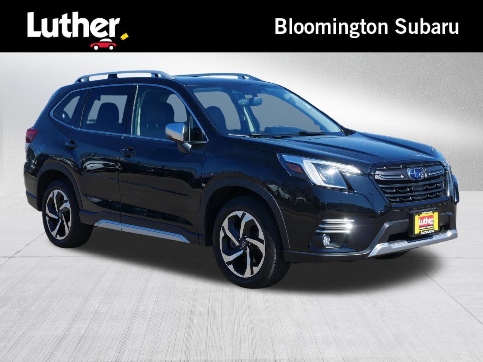 Used 2023 Crystal Black Silica Subaru Touring image 1