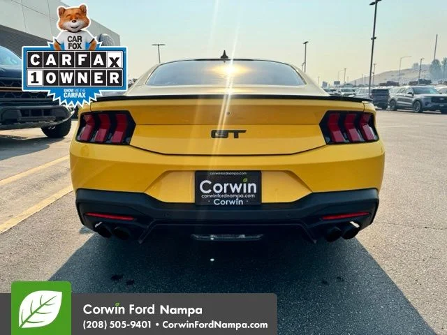 Used 2024 Yellow Ford GT Premium image 5