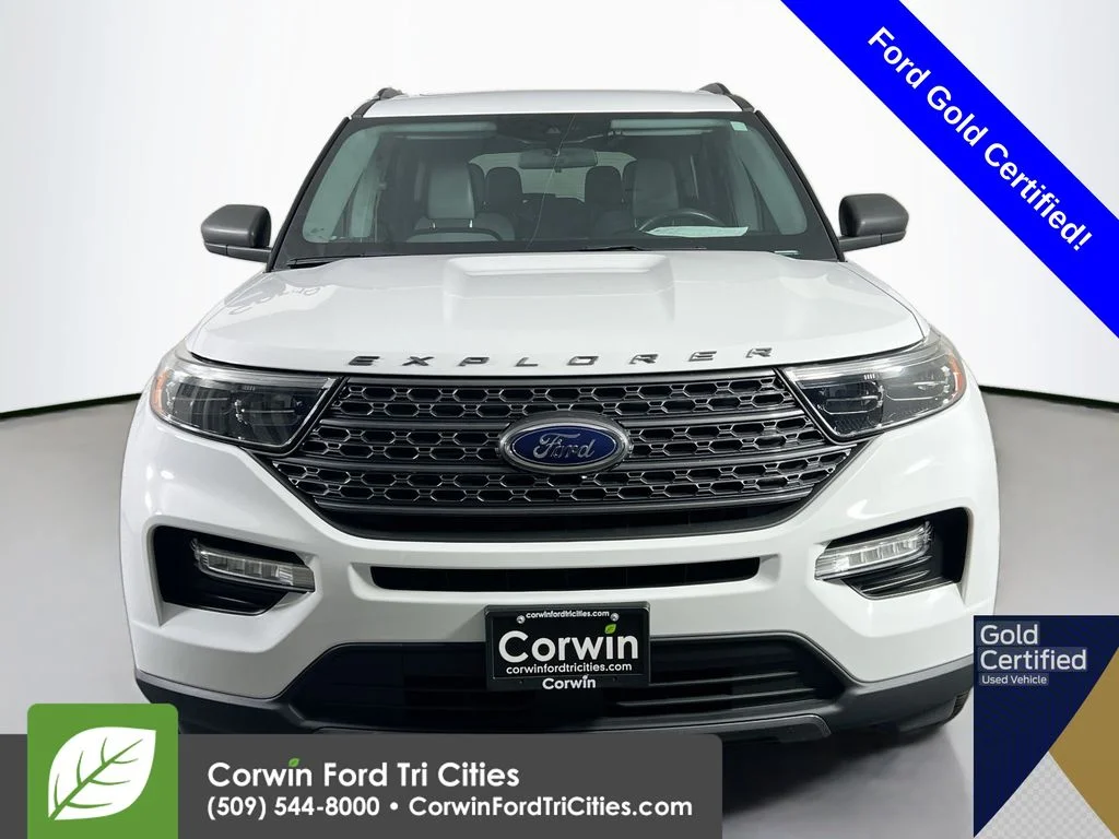 Used 2021 Oxford White Ford XLT image 4