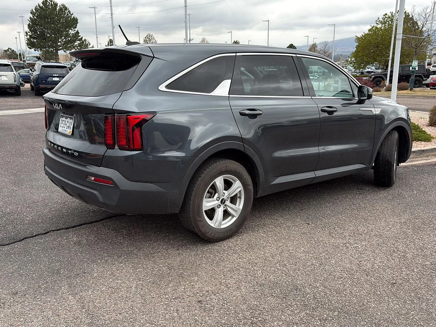 Used 2022 Gravity Gray Kia LX image 5