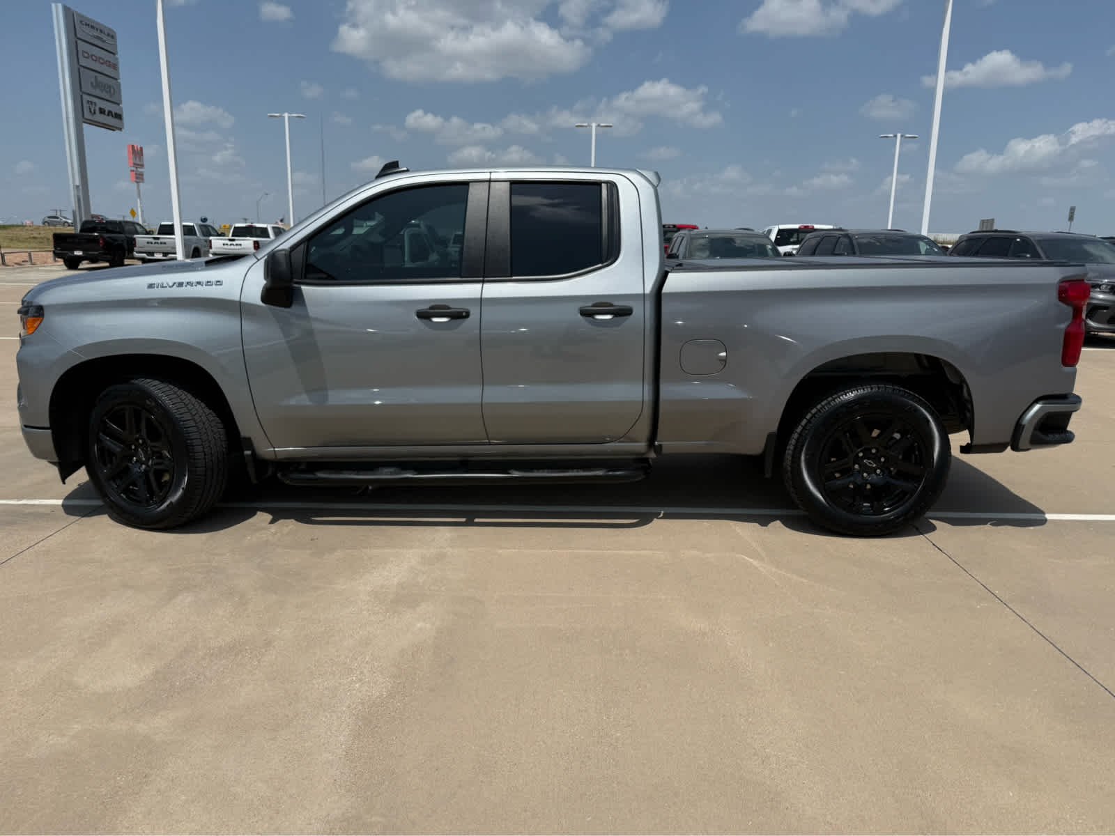 Used 2025 Sterling Gray Metallic Chevrolet Custom image 9