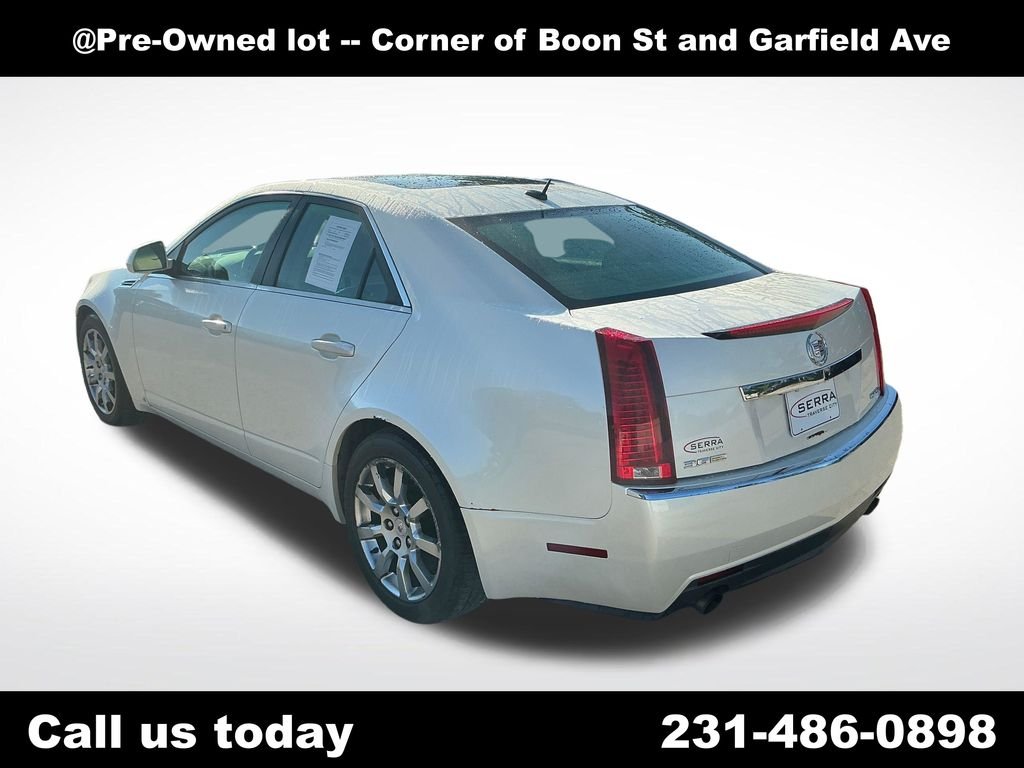 Used 2008 White Cadillac Base image 3