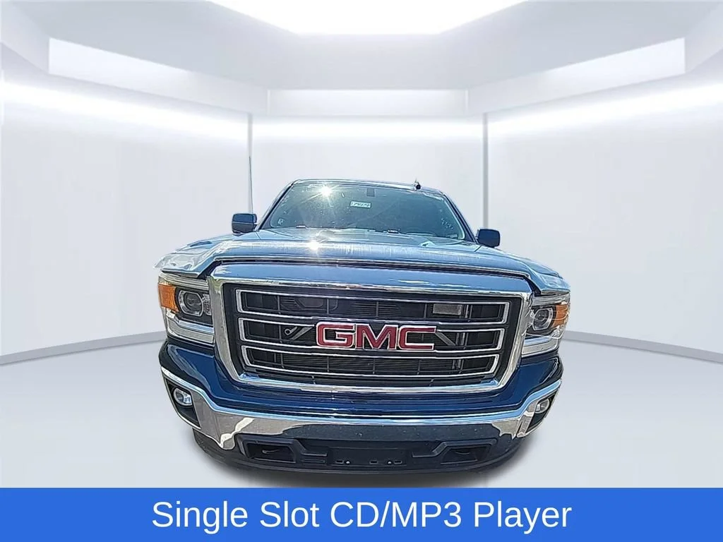 Used 2015 STONE BLUE METALLIC GMC SLE image 10