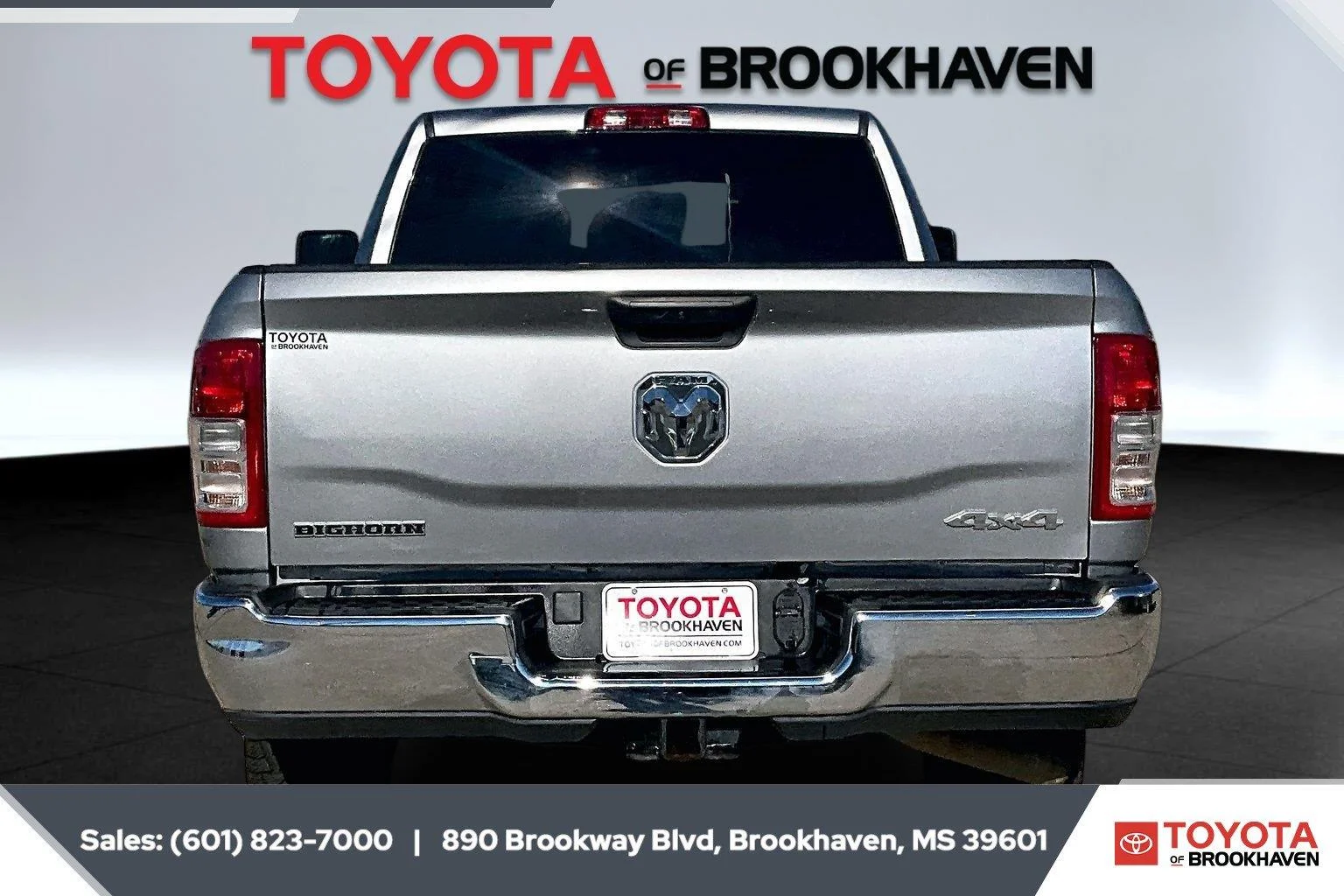 Used 2024 Billet Silver Metallic Clearcoat Ram Big Horn image 4