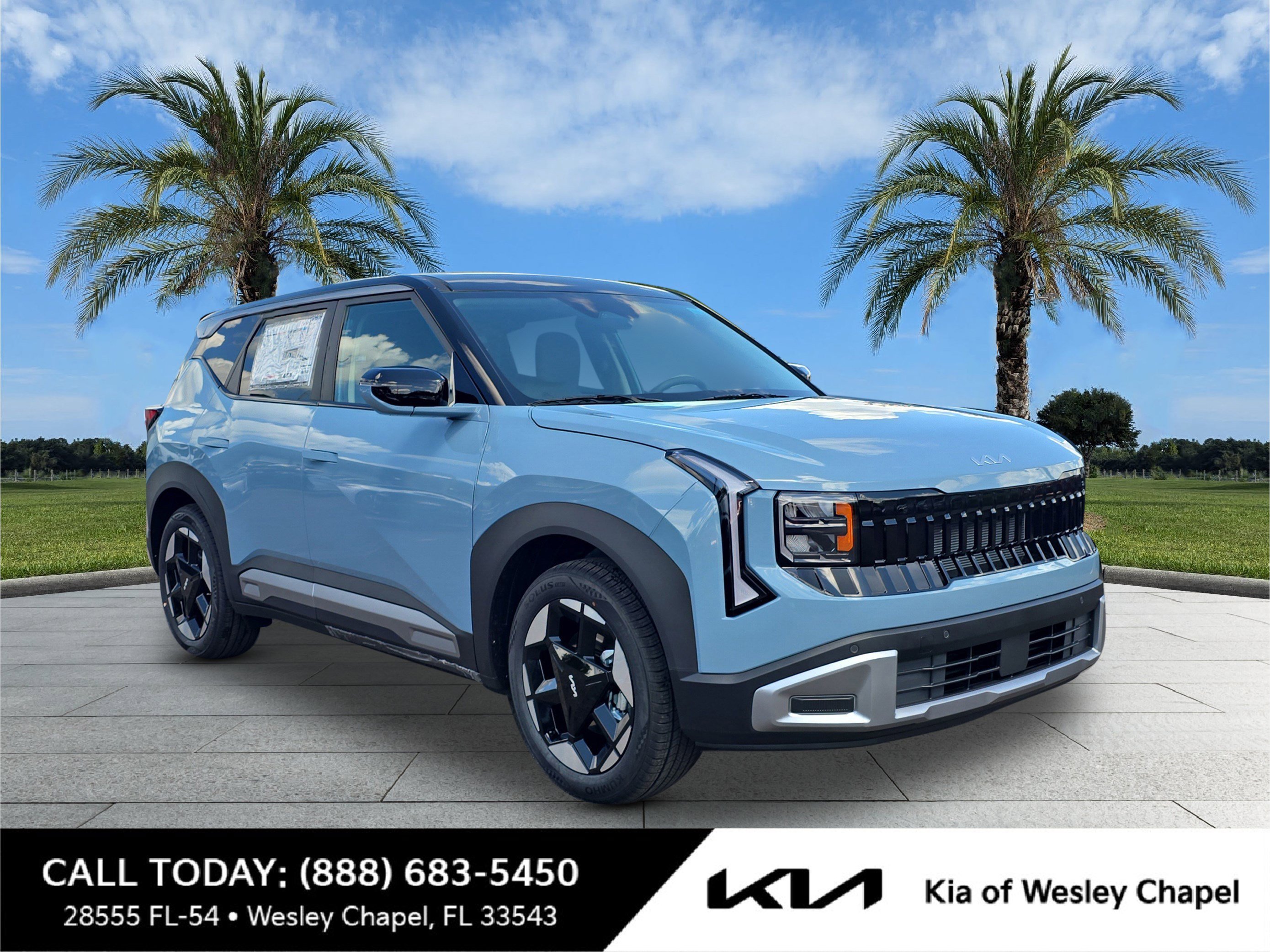 New 2027 Frost Blue / Black Roof Kia S image 1