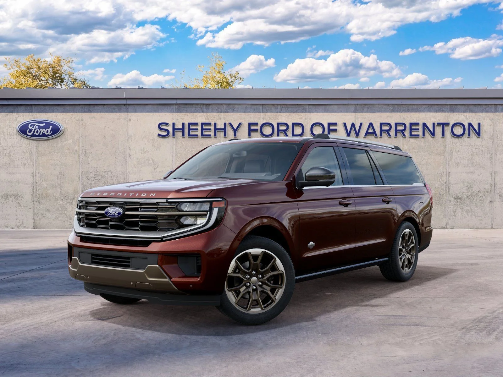 New 2027 Bronze Fire Metallic Tinted Clearcoat Ford King Ranch image 4