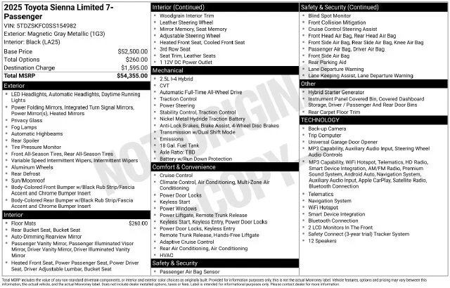 Used 2025 Magnetic Gray Metallic Toyota Limited image 25