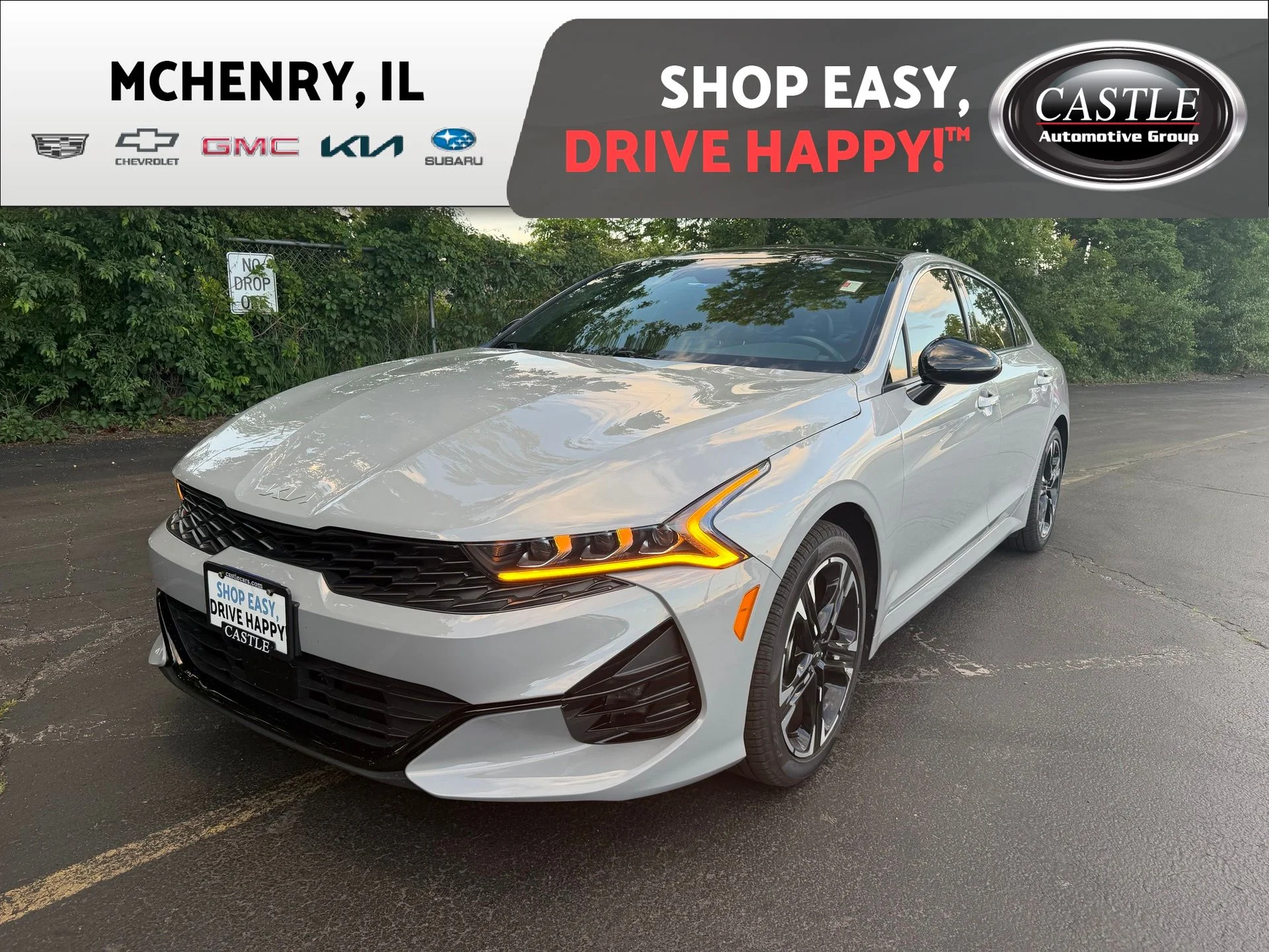 Used 2022 Gray Kia GT-Line image 1